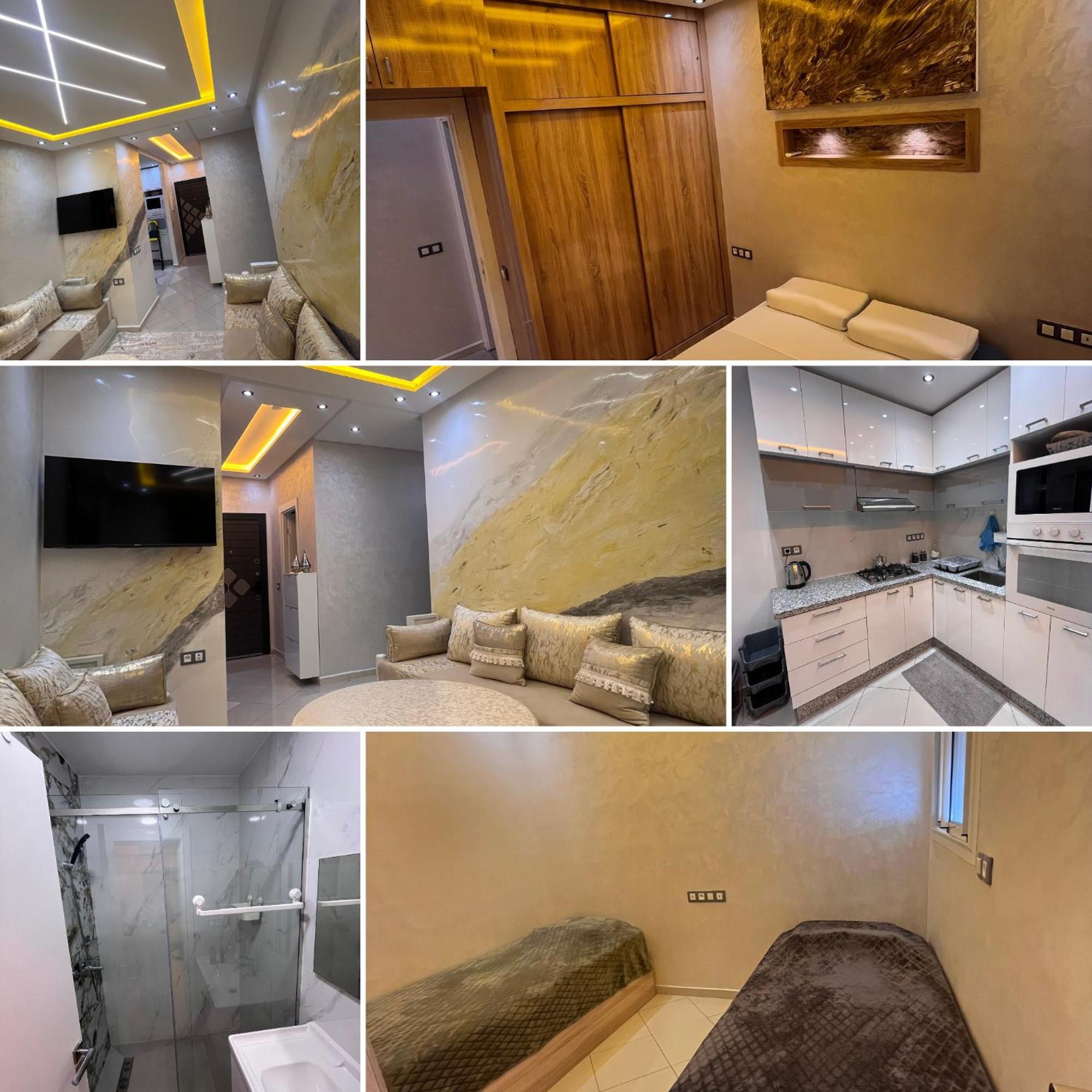 Apartment Renove Avec Style Et Parking Surveille Marrakesch